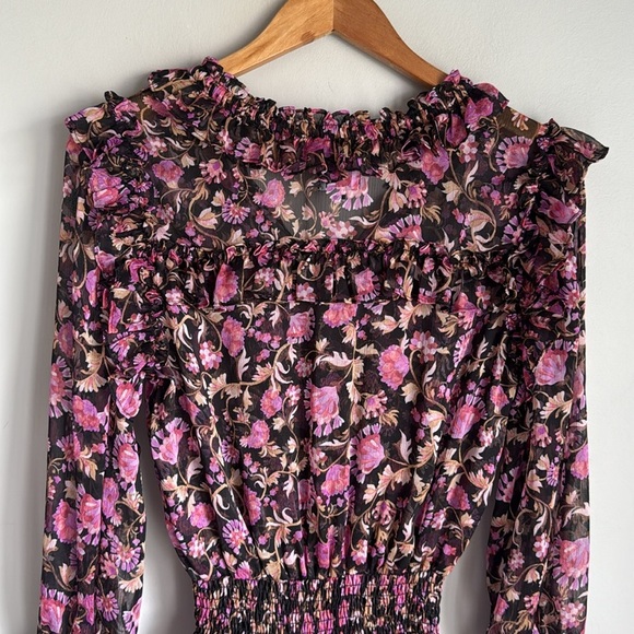 MISA LOS ANGELES Karla Dress in Rosetta Fleur Small - Picture 10 of 16